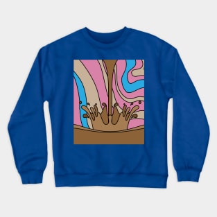 Sweet Temptation Surprise Chocolate Crewneck Sweatshirt